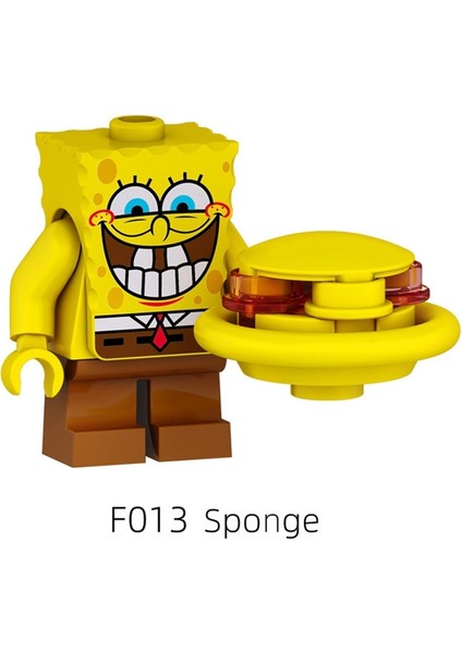 Ldren Modeli Için Yeni Sünger Bob Minifigures Blok Oyuncaklar: F010 (Yurt Dışından)