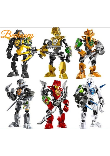 Herofactory Yıldız Savaşçısı Askerler Yapı Taşları Montajlı Robot Figürleri Yapı Tuğlaları Erkekler Için Hediyeler (Yurt Dışından)