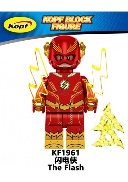 Çocuk Oyuncakları Kefeng Süper Kahramanlar Justice League Flash Wally West Montajlı Yapı Taşları Bebek (Yurt Dışından) fiyatları