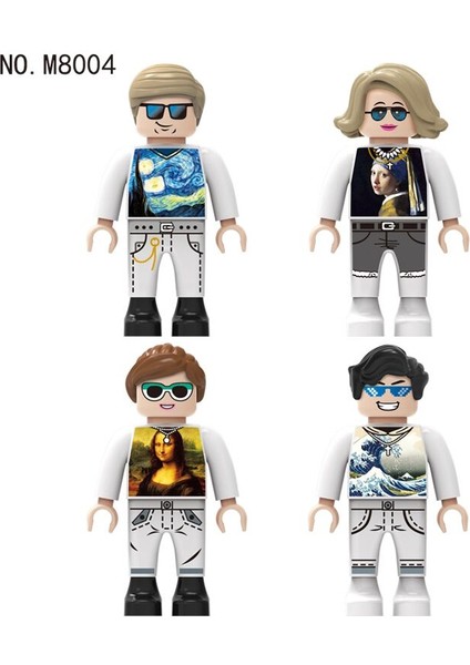 Adet Astronot Minifigure Hediye Yaratıcı Yeni Oyuncak Yapı Taşları (Yurt Dışından)