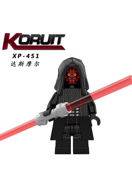 Tek Satış Yıldız Savaşı Figürleri Yapı Taşları Darth Maul Obi-Wan Kenobi Darth Vader Anakin Skywalker Çocuk Boys Koleksiyonu Hediye Oyuncaklar Için Tuğlalar Birleştirin KT1059 (Yurt Dışından)