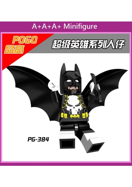 Minifigures PG8093 Süper Kahraman Bain Wolverine Deadpool Rahat Giysiler Abd Takımı Batman Mini Rakamlar Oyuncak Inşaat Blokları (Yurt Dışından)