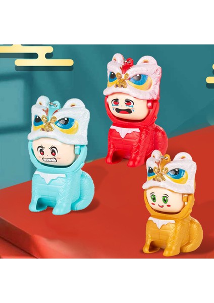 Sichuan Opera Yüz Değiştirme Oyuncak Sichuan Opera Yüz Değiştirme Bebek Çin Aslan Dans Figürü Oyuncak Çocuklar Için Doğum Günü Hediyesi Yüz Değiştirme Interaktif Oyuncak (Yurt Dışından)