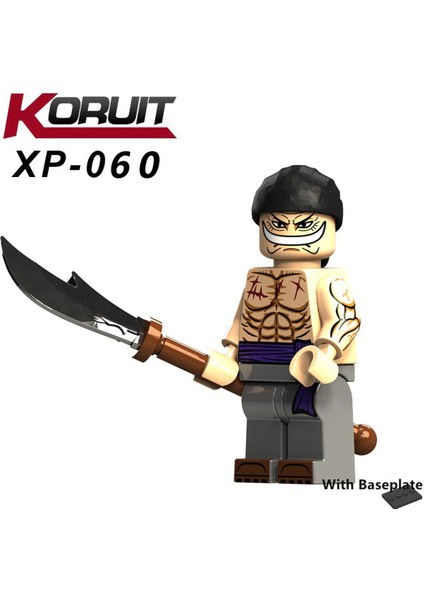 Minifigures Anime Film ve Televizyon Serisi Tek Parça Kral Luffy Solonna Güzellik Robin Oyuncak Inşaat Blokları Çocuklar Için (Yurt Dışından)