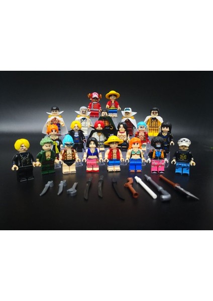 Minifigures Anime Film ve Televizyon Serisi Tek Parça Kral Luffy Solonna Güzellik Robin Oyuncak Inşaat Blokları Çocuklar Için (Yurt Dışından) modelleri