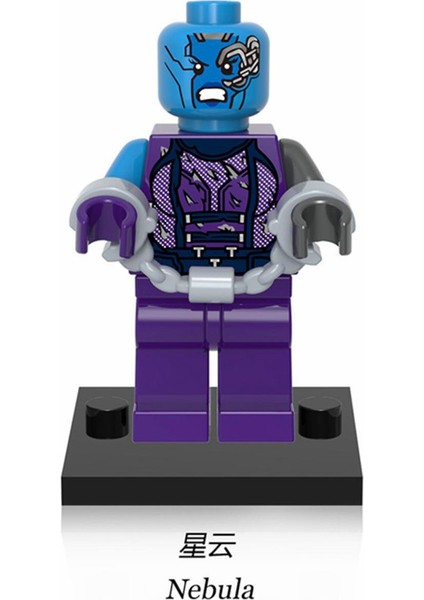 Uyumlu Galaksinin Koruyucuları Minifigures Yıldız Efendisi Gamora Roket Yondu Marvel Yapı Taşları Çocuk Oyuncakları X0159 RENK:XH608 (Yurt Dışından)