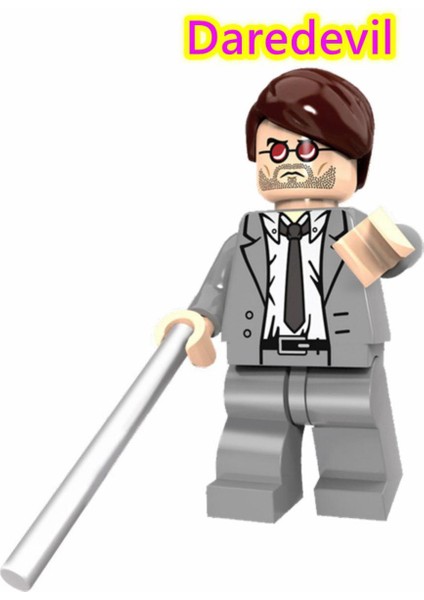 Minifigures ile Uyumlu Marvel Daredevil Kingpin Demir Yumruk Yapı Taşları Oyuncak Çocuklar Için Figürler Tip: Elektra (Yurt Dışından)