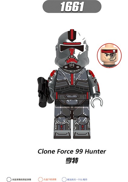 Tek Satış Yıldız Savaşı Minifigures Yapı Taşları Imperial Stormtrooper Sabine Clone Force 99 Tamirci Avcısı Vizsla Çocuk Boys Koleksiyonu(Yurt Dışından)