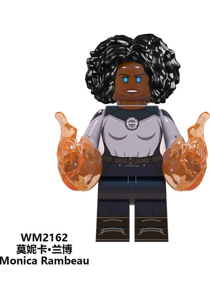Gc Hazır Stok Scarlet Witch Wanda Vision Minifigures Yapı Taşları Oyuncaklar Çocuklar Için Model (Yurt Dışından)
