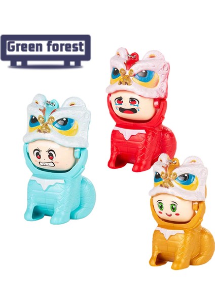 Sichuan Opera Yüz Değişen Oyuncak Sichuan Opera Yüz Değişen Bebek Çin Aslan Dans Figürü Oyuncak Çocuklar Için Doğum Günü Hediyesi Plastik Yüz Değişen Bebek (Yurt Dışından) modelleri