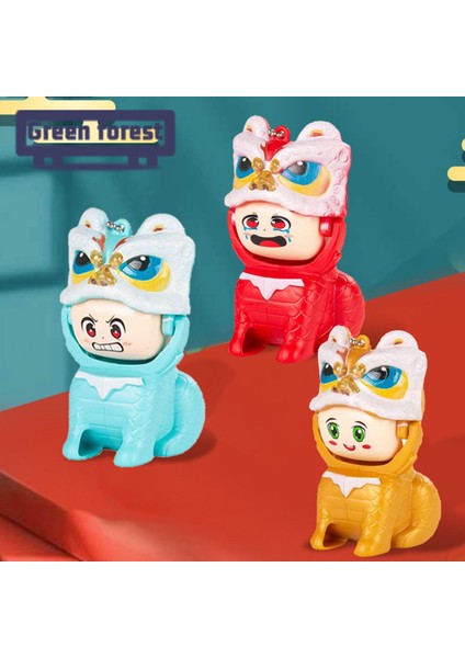 Sichuan Opera Yüz Değişen Oyuncak Sichuan Opera Yüz Değişen Bebek Çin Aslan Dans Figürü Oyuncak Çocuklar Için Doğum Günü Hediyesi Plastik Yüz Değişen Bebek (Yurt Dışından) fırsatları