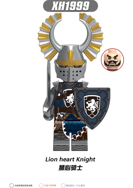 Adet/takım Antik Şövalye Serisi Figürleri Yapı Taşları Guardian Court Templar Imparatorluğu Altın Şövalye Savaş Rahip Minifigure Inşaat Oyuncakları X0348 (Yurt Dışından) fırsatları