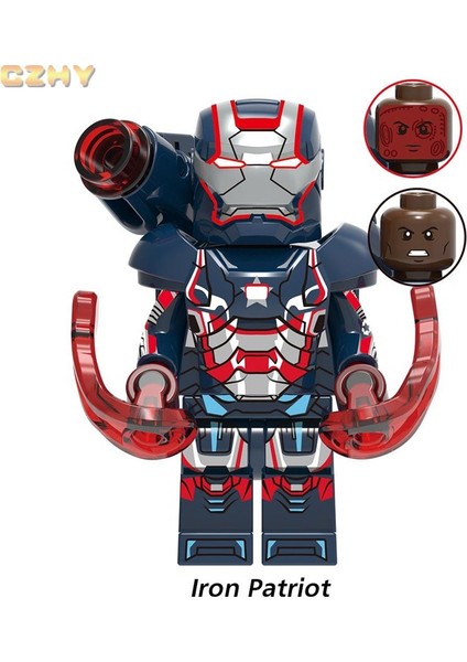 Mark 45 Yapı Taşları Ultron Mark 17 Mark 33 Mark 43 Çocuk Oyuncakları Için Rakamlar XH1339 颜色:XH1422 (Yurt Dışından)