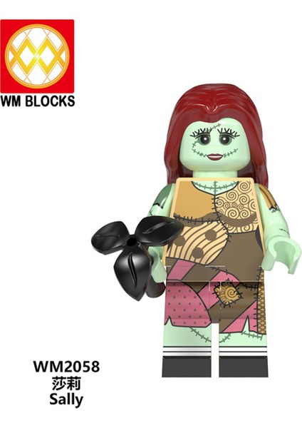 Tek Satış Cadılar Bayramı Korku Serisi Palyaço Aksiyon Figürü Pennywise Jack Skellington Sally Exorcist Hellraiser Yapı Taşları Rakamlar Moc Oyuncaklar Çocuklar Için Hediye WM6102 (Yurt Dışından)