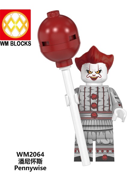Tek Satış Cadılar Bayramı Korku Serisi Palyaço Aksiyon Figürü Pennywise Jack Skellington Sally Exorcist Hellraiser Yapı Taşları Rakamlar Moc Oyuncaklar Çocuklar Için Hediye WM6102 (Yurt Dışından) fiyatları