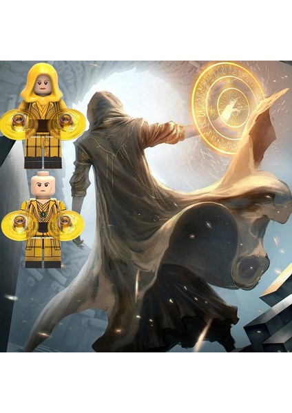 Wong Antik Bir Marvel Minifigures Avengers Yapı Taşları Oyuncaklar ile Uyumlu Ldren Rakamlar Türü: Casllas 2 (Yurt Dışından)