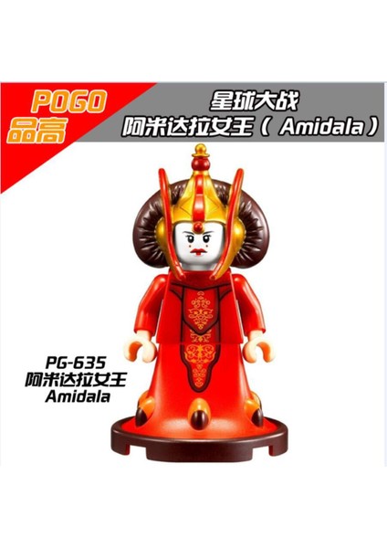 Tek Satış Star Wars Figürleri Yapı Taşları Amidala Darth Vader Imperial Stormtrooper C-3p0 Tuğla Çocuklar Için Hediye Oyuncaklar PG635 (Yurt Dışından)