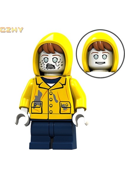 Gc Stephen King's It Minifigures Pennywise Çocuk Blokları Oyuncak Modeli (Yurt Dışından)