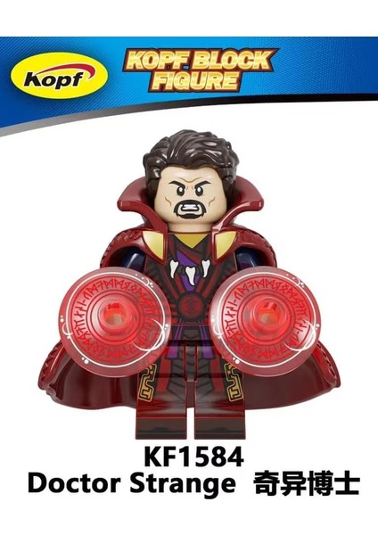 Yenı Tek Satış Marvel Doktor Garip Figürleri Yapı Taşları Demir Adam Örümcek Adam Yıldız Lordu Zombi Kaptan Çocuklar Için Tuğlaları Birleştirin Hediye Koleksiyonu Oyuncaklar KF6145 (Yurt Dışından)