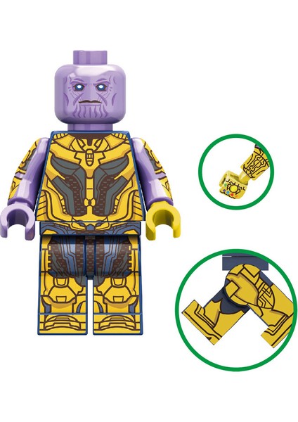 Adet/takım Siyah Sipariş Rakamlar Yapı Taşları Yeni Avengers Thanos Bir Kutu ile Minifigures Tuğla Çocuk Boys Için Hediye Oyuncaklar GY001 (Yurt Dışından)
