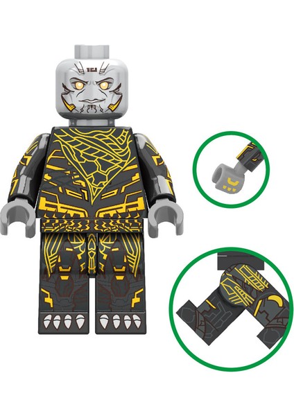 Adet/takım Siyah Sipariş Rakamlar Yapı Taşları Yeni Avengers Thanos Bir Kutu ile Minifigures Tuğla Çocuk Boys Için Hediye Oyuncaklar GY001 (Yurt Dışından)