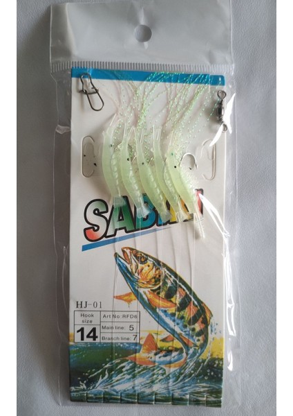 Çapari , Silikon Karides, Suni Yem ,