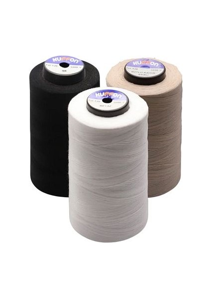 3 'lü Set Dikiş Ipliği 120 No 5000M Polyester