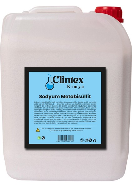 Sodyum Metabisülfit E223 7.5 kg