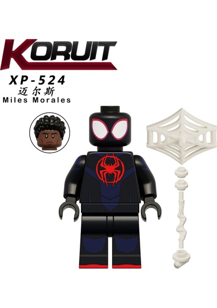 Tek Satış Marvel Figürleri Yapı Taşları Gwen Stacy Miles Morales Demir Örümcek Adam Aksiyon Figürleri Aksesuarları Çocuk Oyuncakları KT1069 (Yurt Dışından) fiyatları