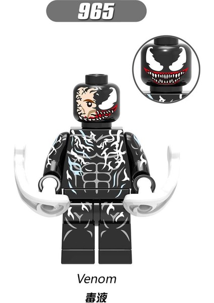 Tek Satış Dc Justice League Yapı Taşı Venom Örümcek Adam Kara Kedi Hidro Adam Yapı Taşı Anime Karakter Serisi Oyuncaklar Çocuklar Için Hediye X0220 (Yurt Dışından)