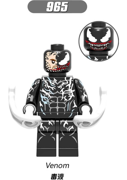 Tek Satış Dc Justice League Yapı Taşı Venom Örümcek Adam Kara Kedi Hidro Adam Yapı Taşı Anime Karakter Serisi Oyuncaklar Çocuklar Için Hediye X0220 (Yurt Dışından)