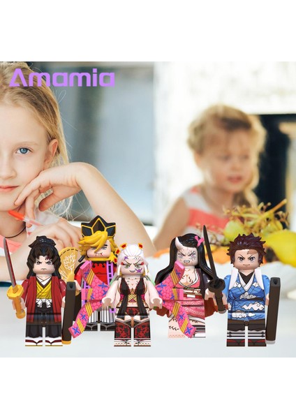 Amamia Yapı Taşları Minifigure Koleksiyon Mini Aksiyon Figürü Yapı Taşı Oyuncak (Yurt Dışından)