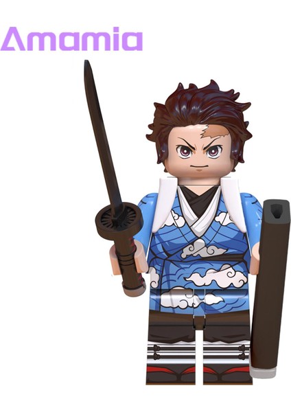 Amamia Yapı Taşları Minifigure Koleksiyon Mini Aksiyon Figürü Yapı Taşı Oyuncak (Yurt Dışından)