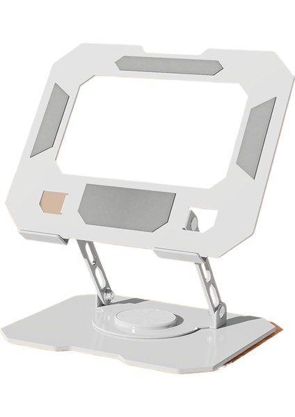 Tablet Standı 360° Kaldırma Döndürme Katlanır Taşınabilir Yükseltme Metal Stand (Yurt Dışından)
