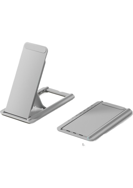 Tablet Standı 360° Kaldırma Döndürme Katlanır Taşınabilir Yükseltme Metal Stand (Yurt Dışından)