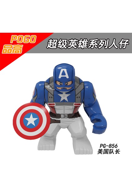 Pogo Blokları PG8262 Yetişkin Marvel Heroes Serisi Montajlı Oyuncak Inşaat Blokları (Yurt Dışından) fırsatları