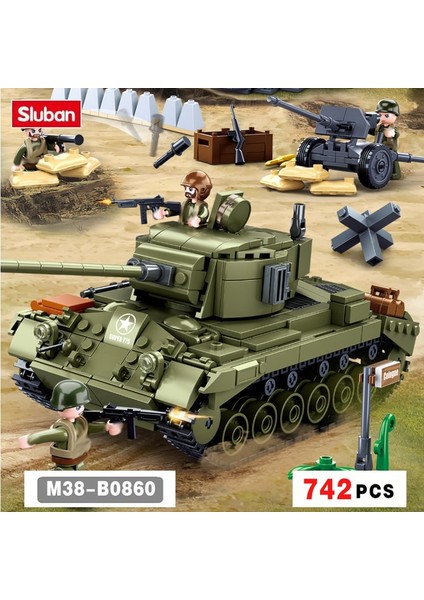 Ikinci Dünya Savaşı 2 Askeri Yapı Taşları Normandy Landings Ingiltere Abd Almanya Ordusu Setleri Tuğla Ww2 Oyuncak Araç Pershing Panter Tankları (Yurt Dışından) fiyatları