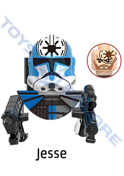 Elite Squad Trooper Galictic Marines Bo-Katan Jesse Gri Howzer Crosshair Modeli Yapı Taşları Moc Tuğla Seti Hediyeler Oyuncaklar (Yurt Dışından) fiyatları