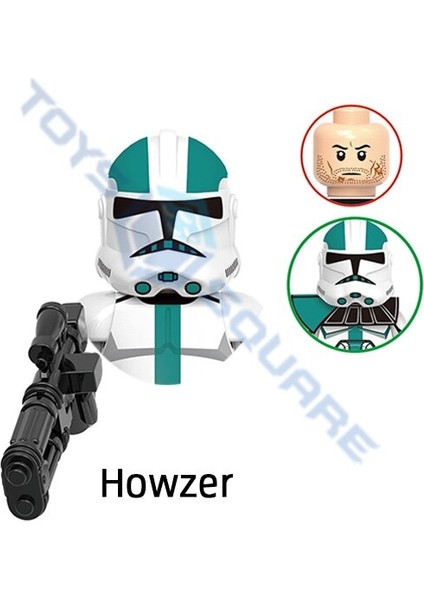 Elite Squad Trooper Galictic Marines Bo-Katan Jesse Gri Howzer Crosshair Modeli Yapı Taşları Moc Tuğla Seti Hediyeler Oyuncaklar (Yurt Dışından) indirimleri
