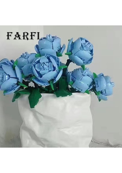 Farfi Çiçek Yapı Oyuncak 3D Model Çocuk Dıy Yapı Oyuncak Çiçek Dekorasyon (Yurt Dışından) fırsatları
