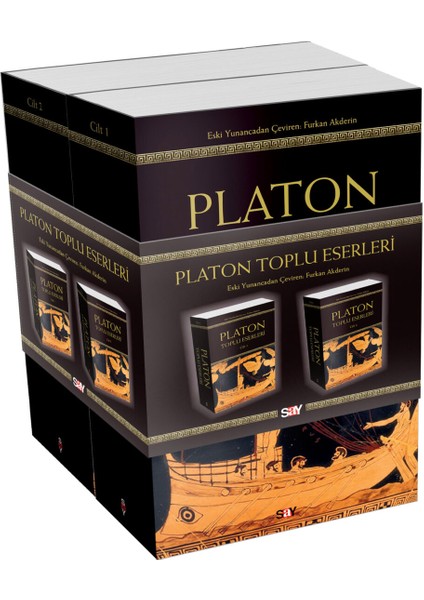 Platon Toplu Eserleri 1. 2. Cilt Takım