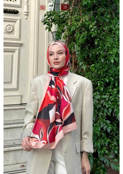 Lilyum Desen Ince Pamuk Şal