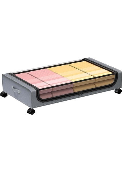 Home Yatak Altı Saklama Kutusu Düz Çekmeceli Yatak Altı Gardırop Giysi Saklama Düzenleyici Saklama Kutuları Saklama Kutuları (Yurt Dışından)