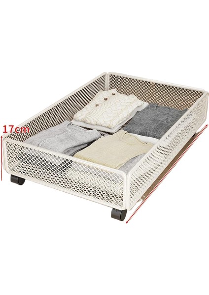 Home Yatak Altı Saklama Kutusu Düz Çekmeceli Yatak Altı Gardırop Giysi Saklama Düzenleyici Saklama Kutuları Saklama Kutuları (Yurt Dışından)