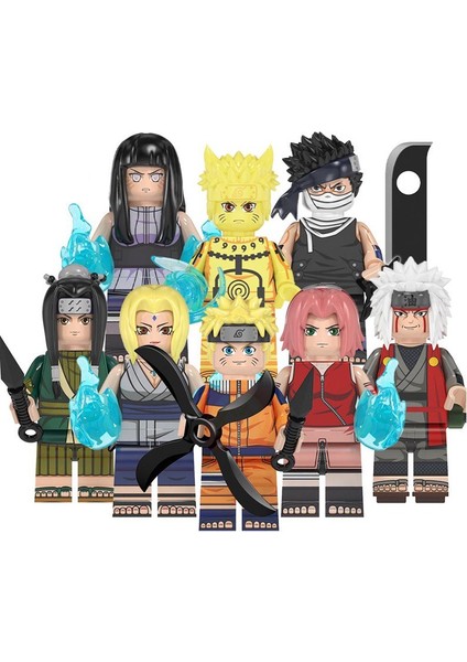 Stokta Naruto Minifigures Yapı Taşları Oyuncaklar Çocuklar Için MODEL:WM2095 (Yurt Dışından)