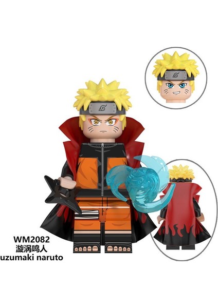 Stokta Naruto Minifigures Yapı Taşları Oyuncaklar Çocuklar Için MODEL:WM2095 (Yurt Dışından)