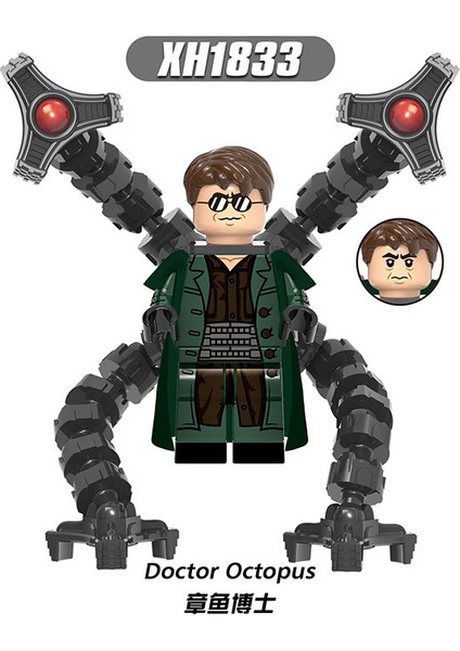 Tek Satış Marvel Doktor Ahtapot Figürleri Yapı Taşları Doc Ock Tuğlaları Çocuk Hediye Koleksiyonu Oyuncaklar Için Birleştirin XH1833 (Yurt Dışından) fiyatları