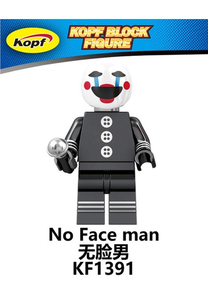 Tek Satış Beş Gece Freddy Mini Yapı Taşları Fnaf Kabus Cupcake Pembe Yüzü Olmayan Adam Bunny Foxy Spintraft Balonboy Çocuk Oyuncakları KF6122 (Yurt Dışından)