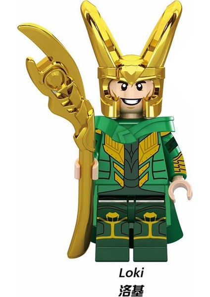 Uyumlu Marvel Avengers Minifigures Hulk Demir Adam Thanos Thor Örümcek Adam Falcon Ant-Man Yapı Taşları Oyuncaklar Renk: XH1244 (Yurt Dışından)