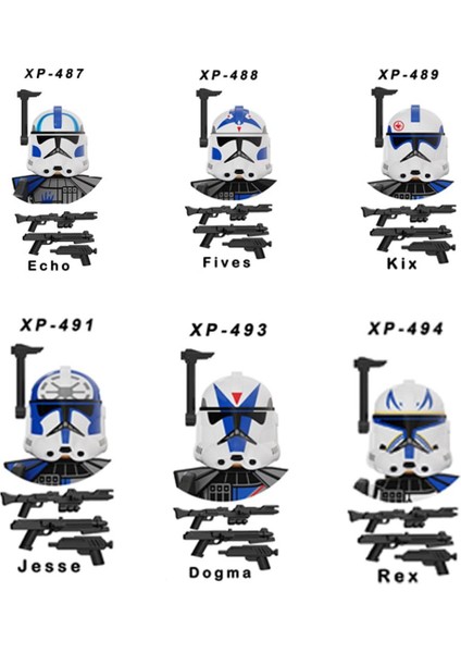 Disney Yapı Taşları Echo Jesse KT1064 Minifigure Rex Kix Çocuk Şili Oyuncakları Mini Aksiyon Oyuncak Figürler Oyuncakları Birleştirin (Yurt Dışından)